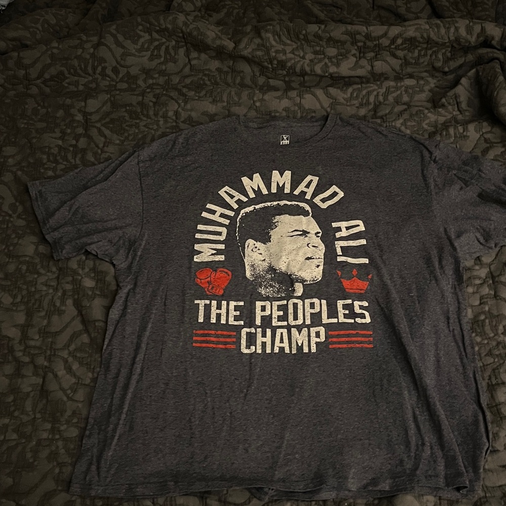Muhammad Ali Graphic Tee - Navy Blue "The Peoples Champ"